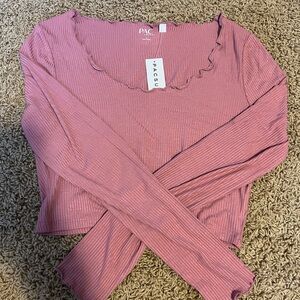 Pink Pacsun long sleeve